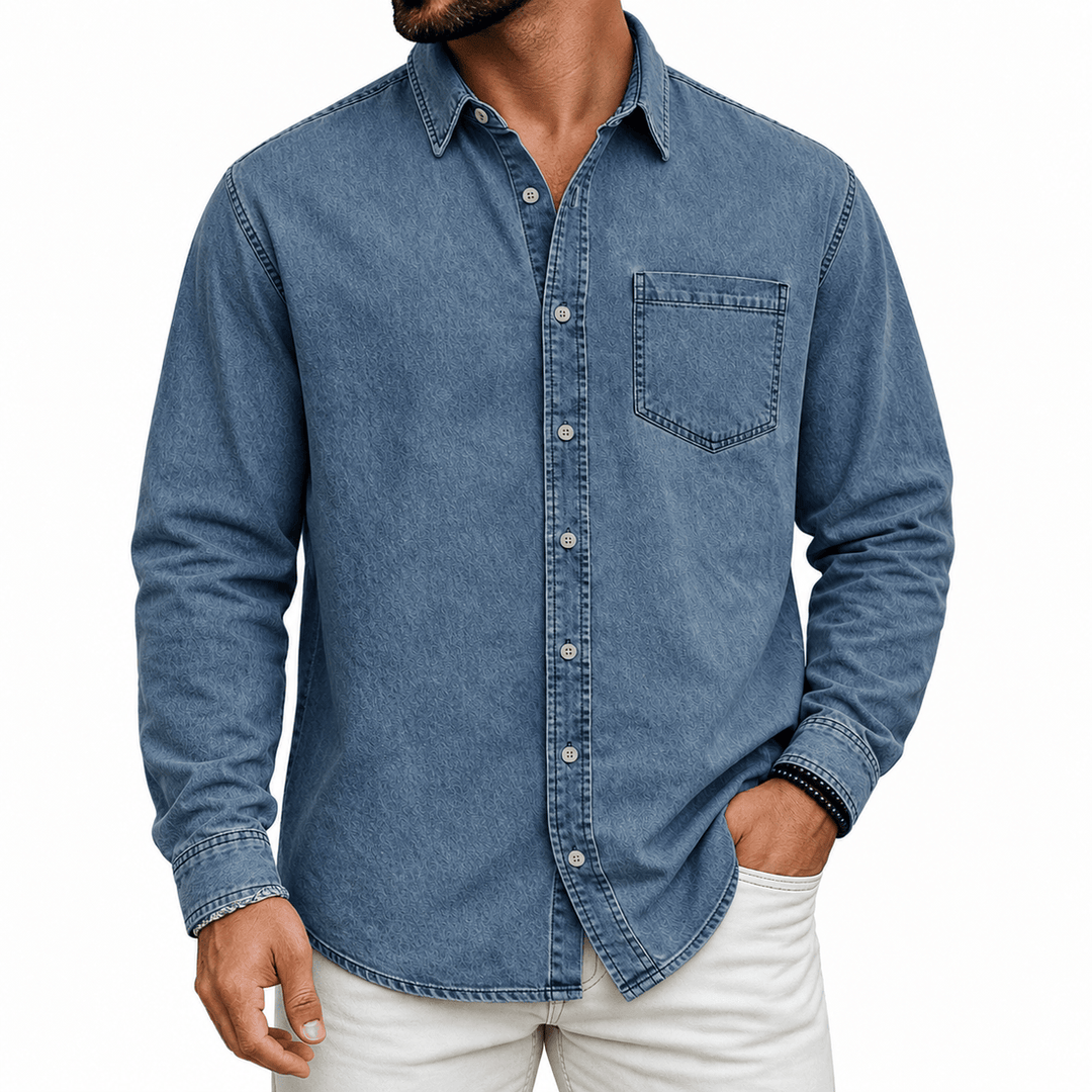 Elro - Denim Shirt With Front Pocket