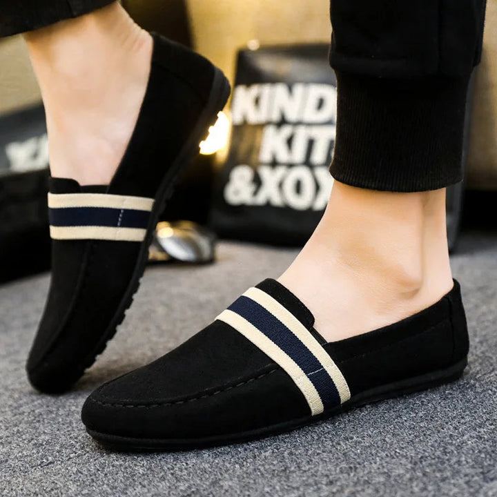Hanno - Casual Striped Loafers