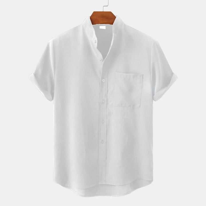 Gerardo - Short Sleeve Linen Shirt