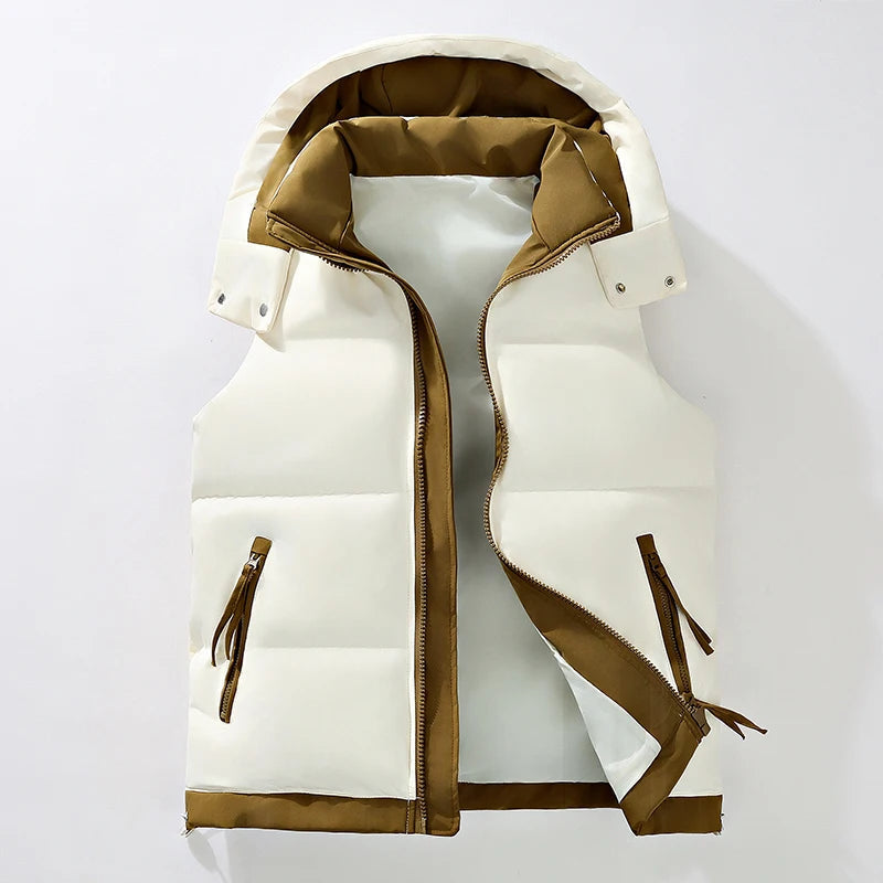 Astralforge - Warm And Padded Vest With Hood