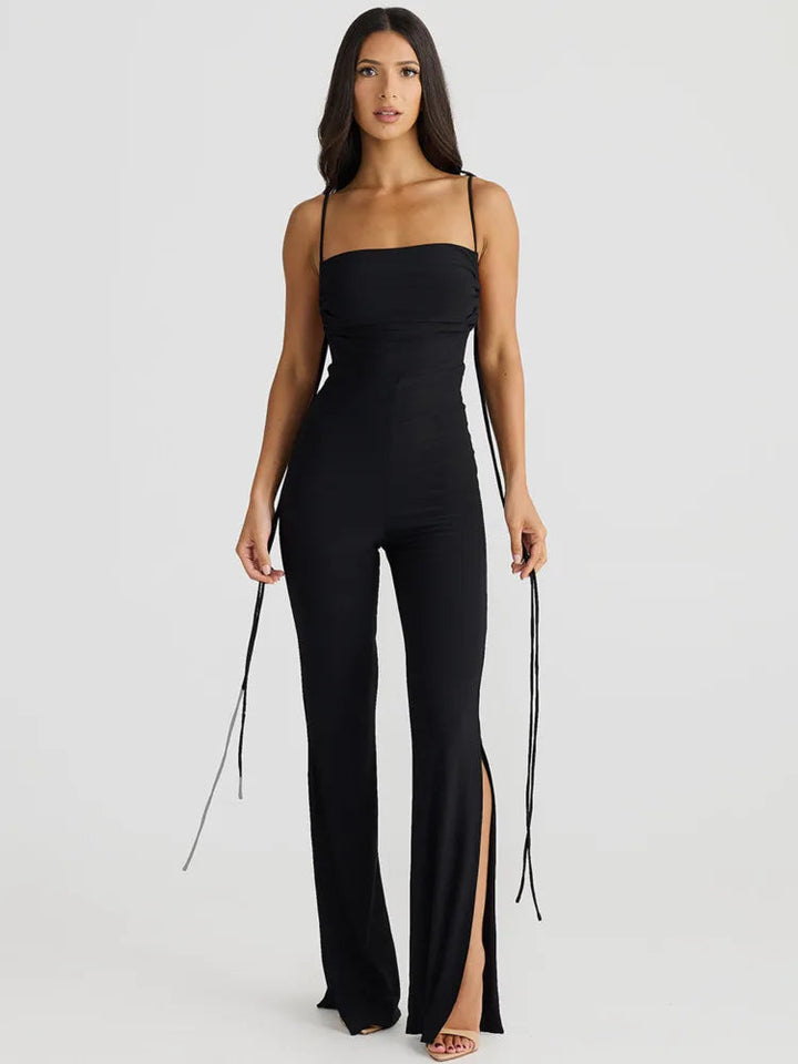 Tamina - Backless and Sleeveless Jumpsuit