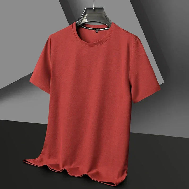 Sajid - Textured Short Sleeve Crew Neck Shirt
