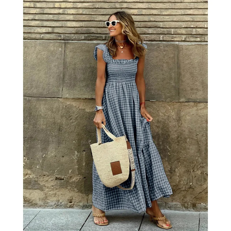 Jayne - Sleeveless Square Neck Maxi Dress