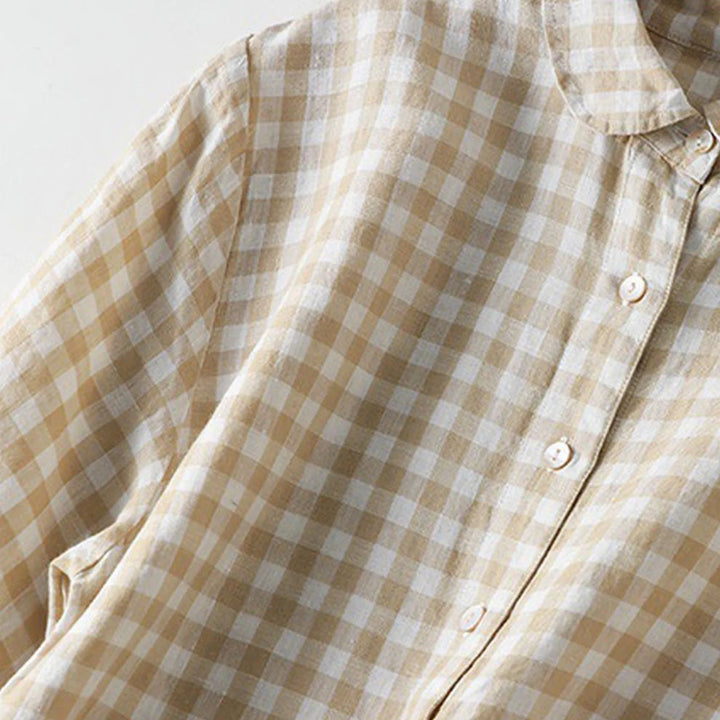 Luretta - Linen Shirt Dress