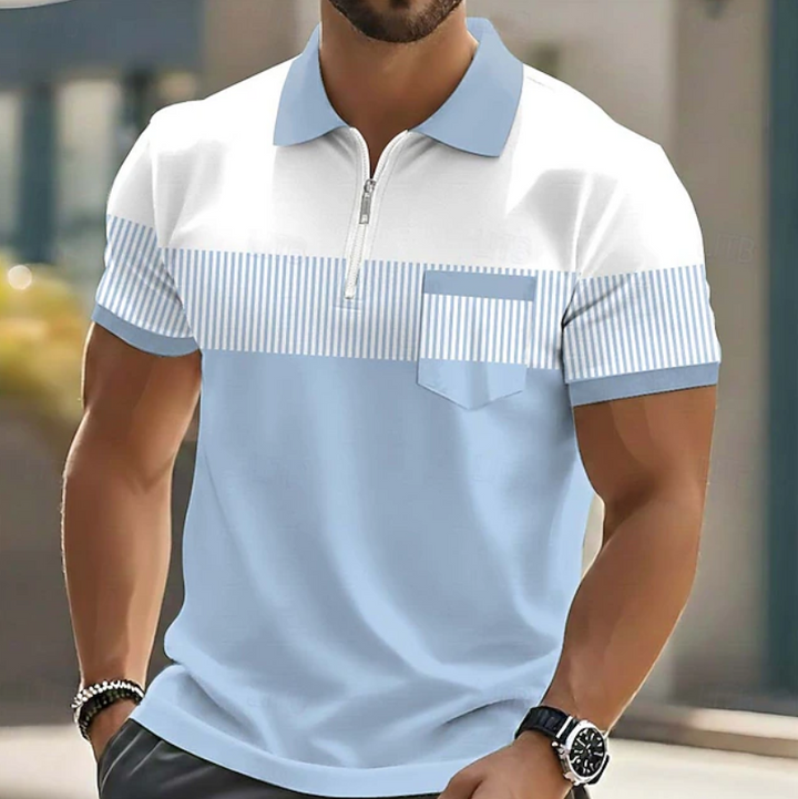 Kajeek - Refined Polo Shirt With Zipper