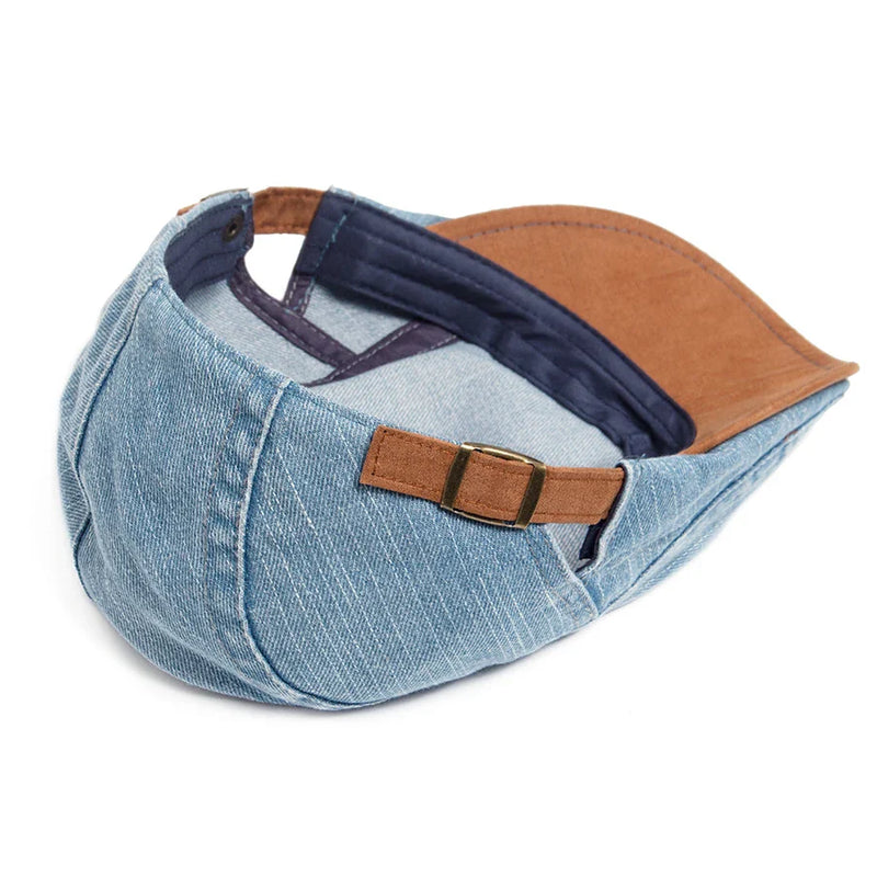 Mullins - Denim Flat Cap | 1+1 Free