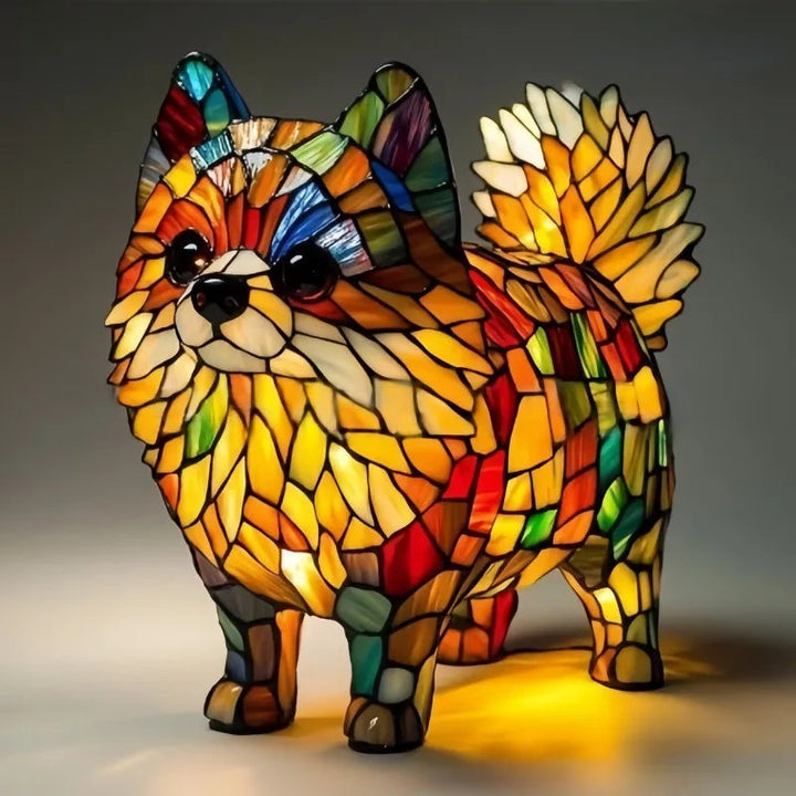 GlimmerBark - Sunburst Pomeranian Glow