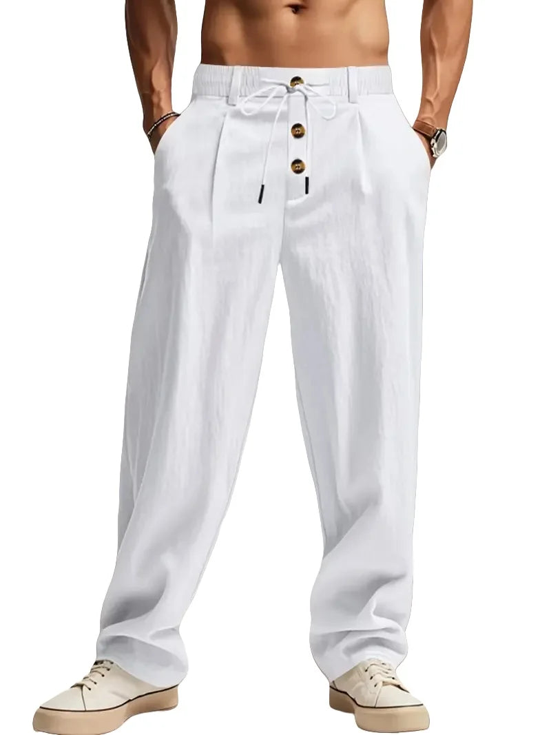Gencio - Relaxed Linen Pant