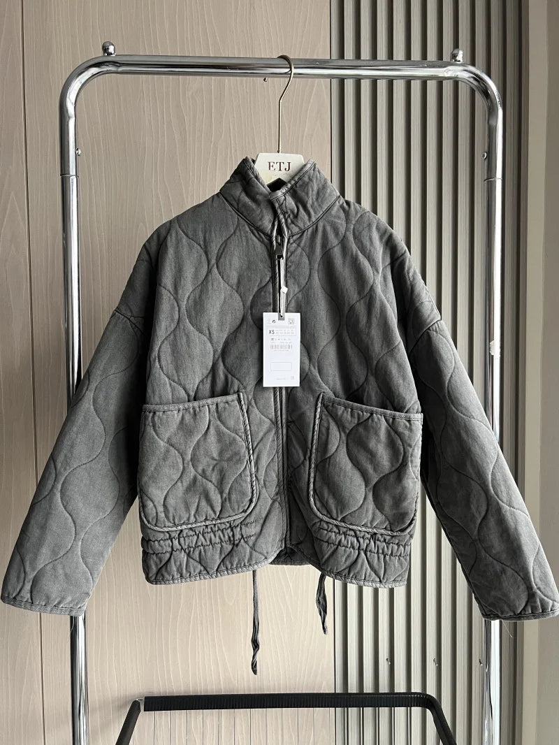 Pascale - Vintage Quilted Cotton Jacket