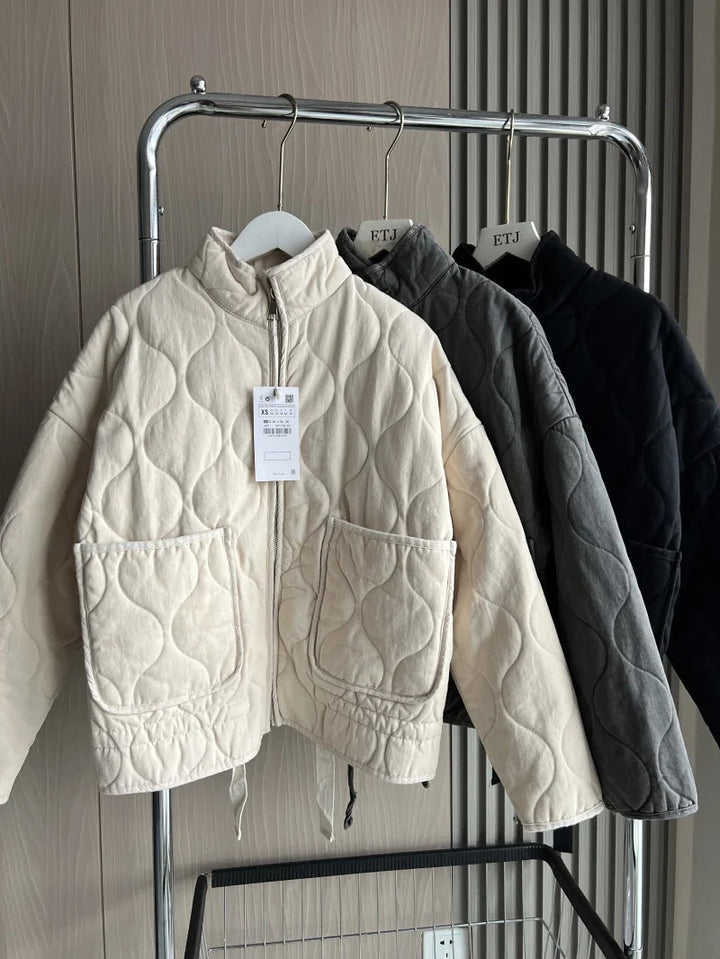 Pascale - Vintage Quilted Cotton Jacket