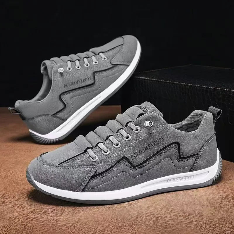 Francesco - Comfortable Lace-Up Sneaker