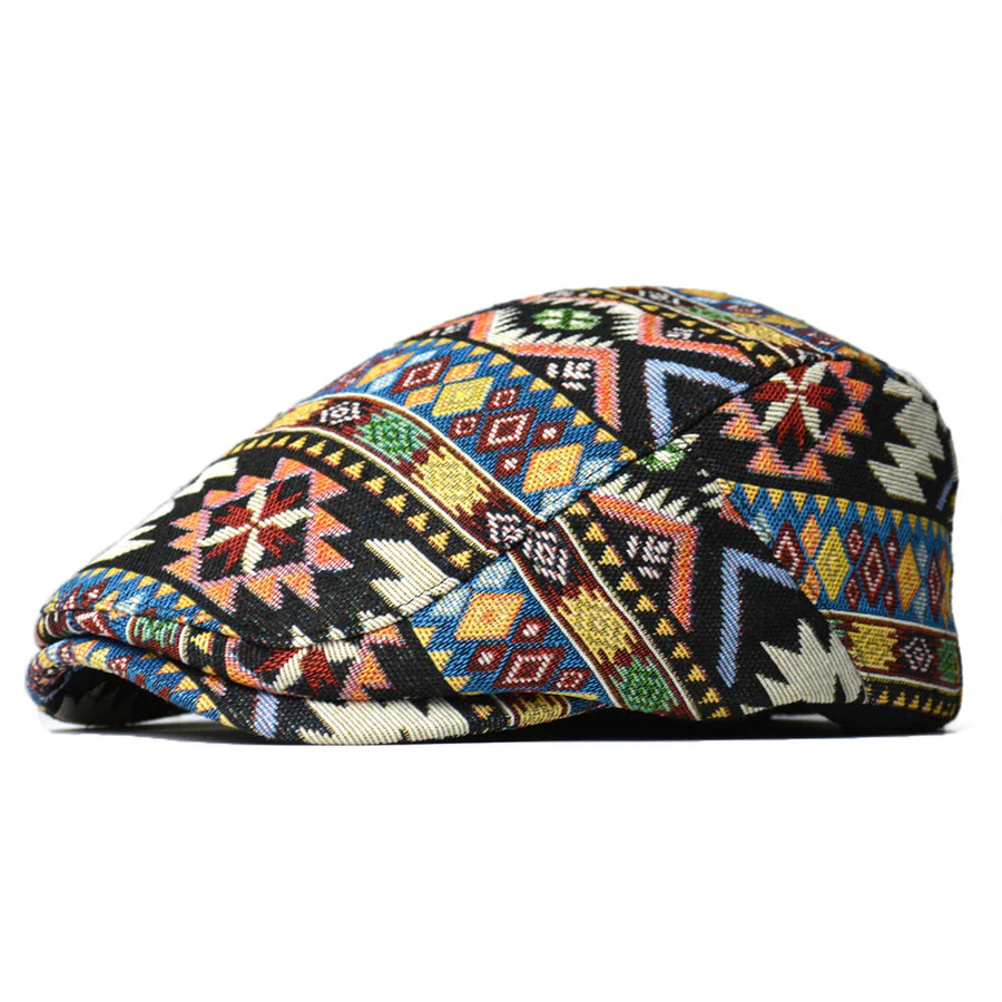 Juraj - Colorful Vintage Flat Cap
