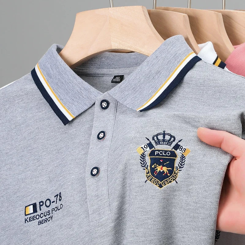 Mariusz - Breathable Short Sleeve Polo Shirt
