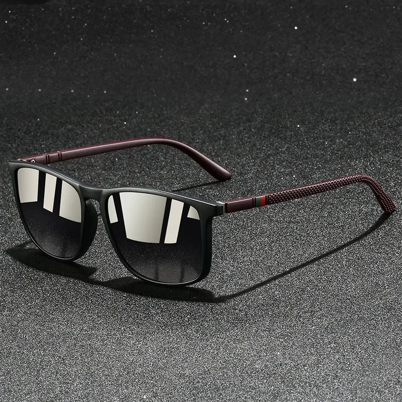 Hydrospan - Square-Frame Polarized UV Protection Sunglasses