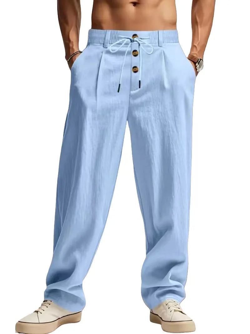 Gencio - Relaxed Linen Pant