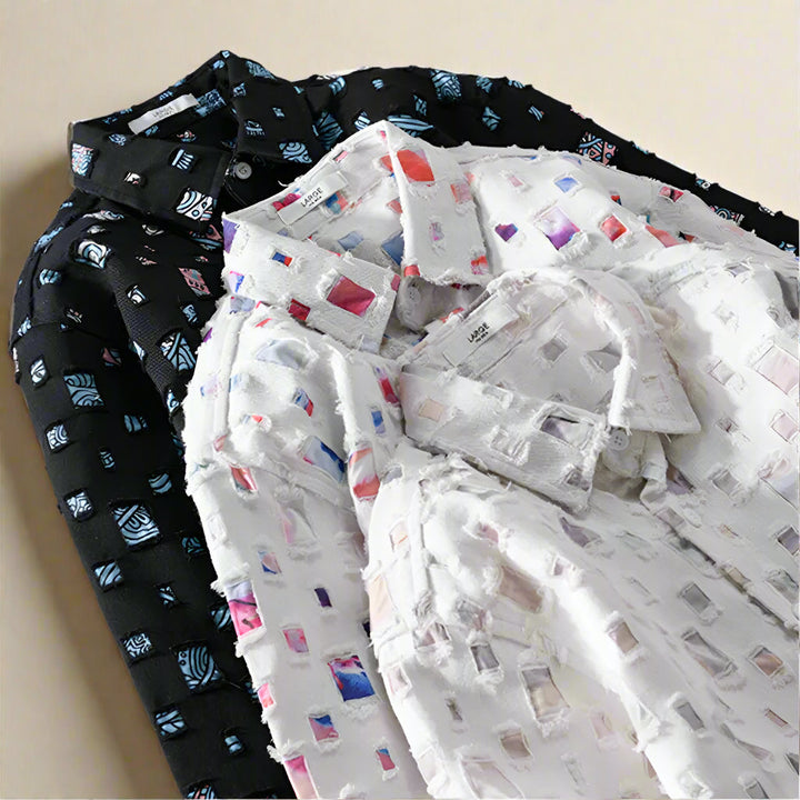 Nazirah - Elegant Mosaic Shirt