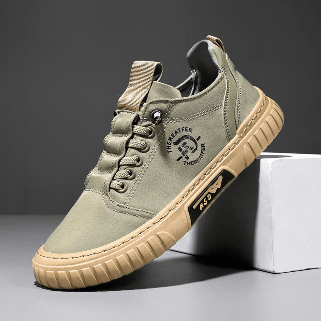 Spectormark - Lace Up Suede Sneakers