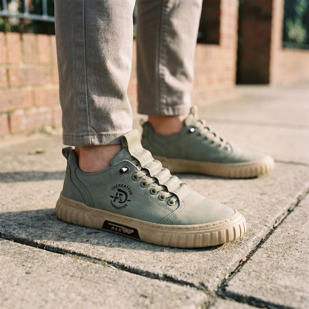 Spectormark - Lace Up Suede Sneakers