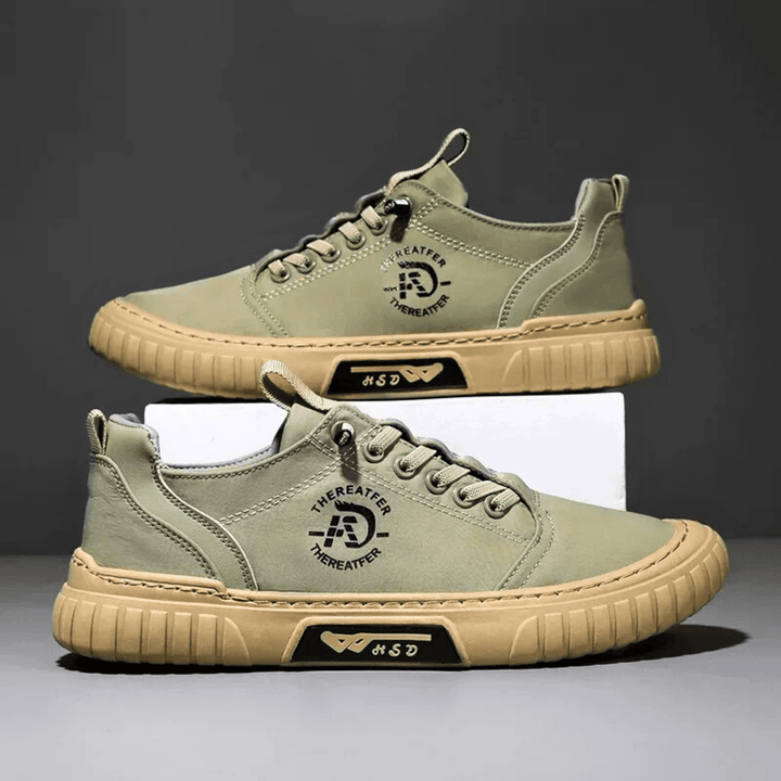 Spectormark - Lace Up Suede Sneakers
