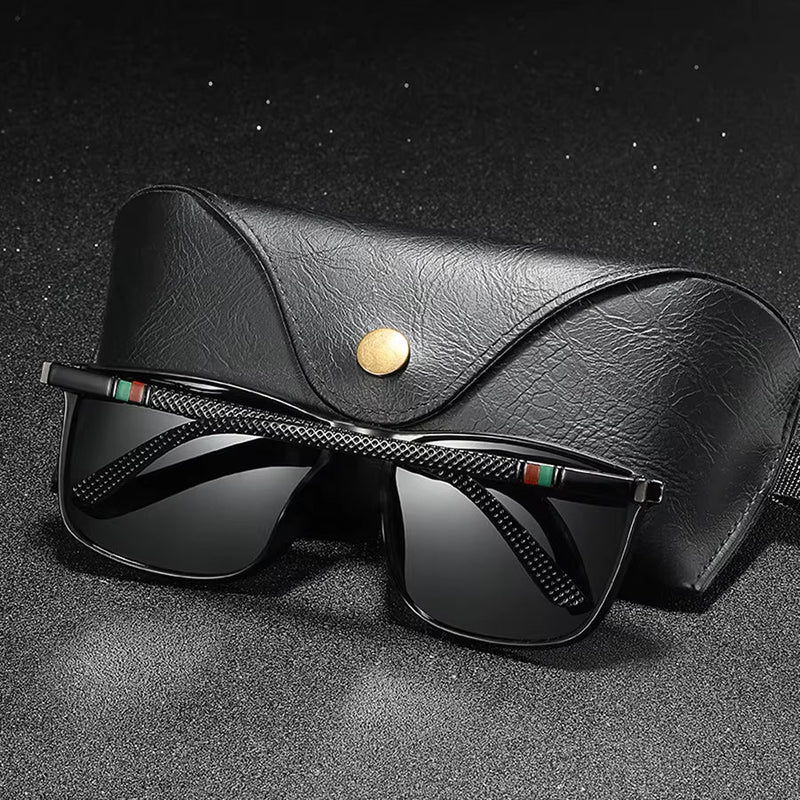 Hydrospan - Square-Frame Polarized UV Protection Sunglasses