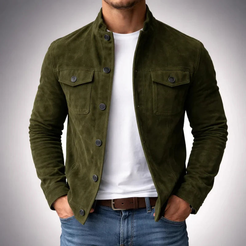 Heriberto - Comfortable Suede Jacket