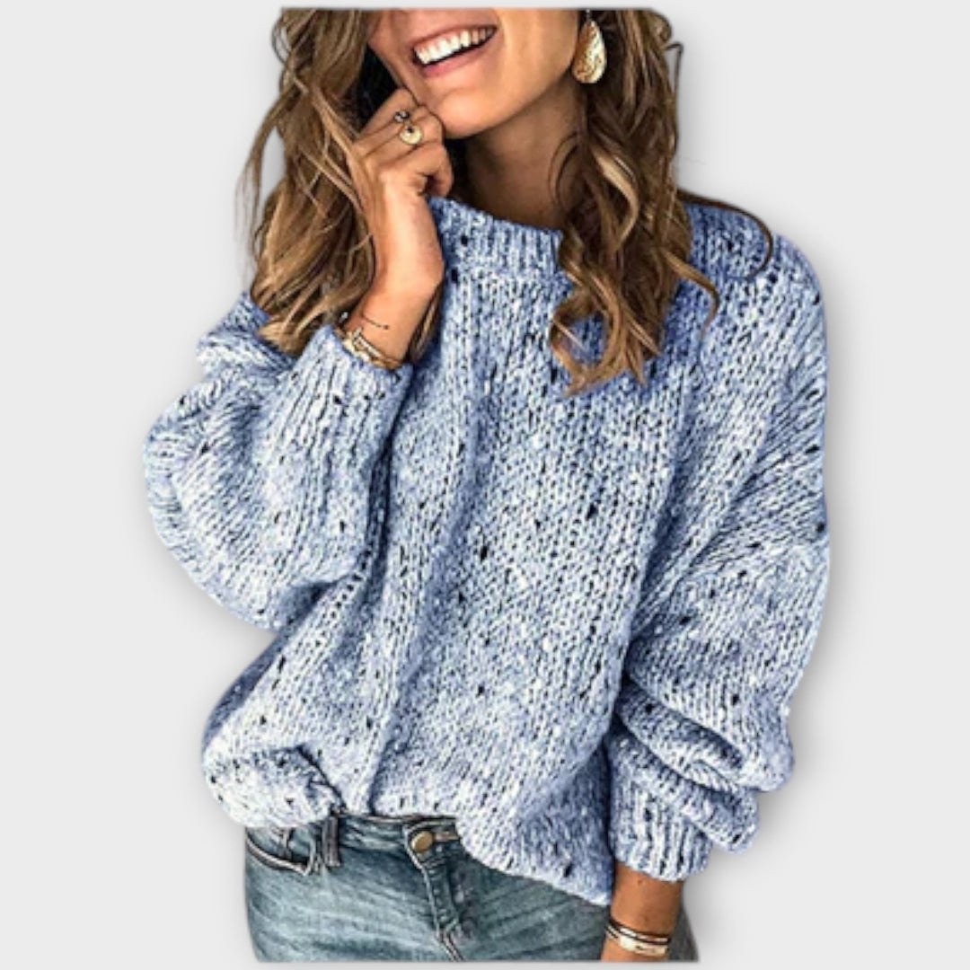 Lysithea - Long Sleeve Knitted Sweater