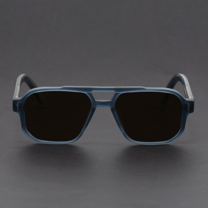 Kieran - Dual-Tone Square Frame Sunglasses