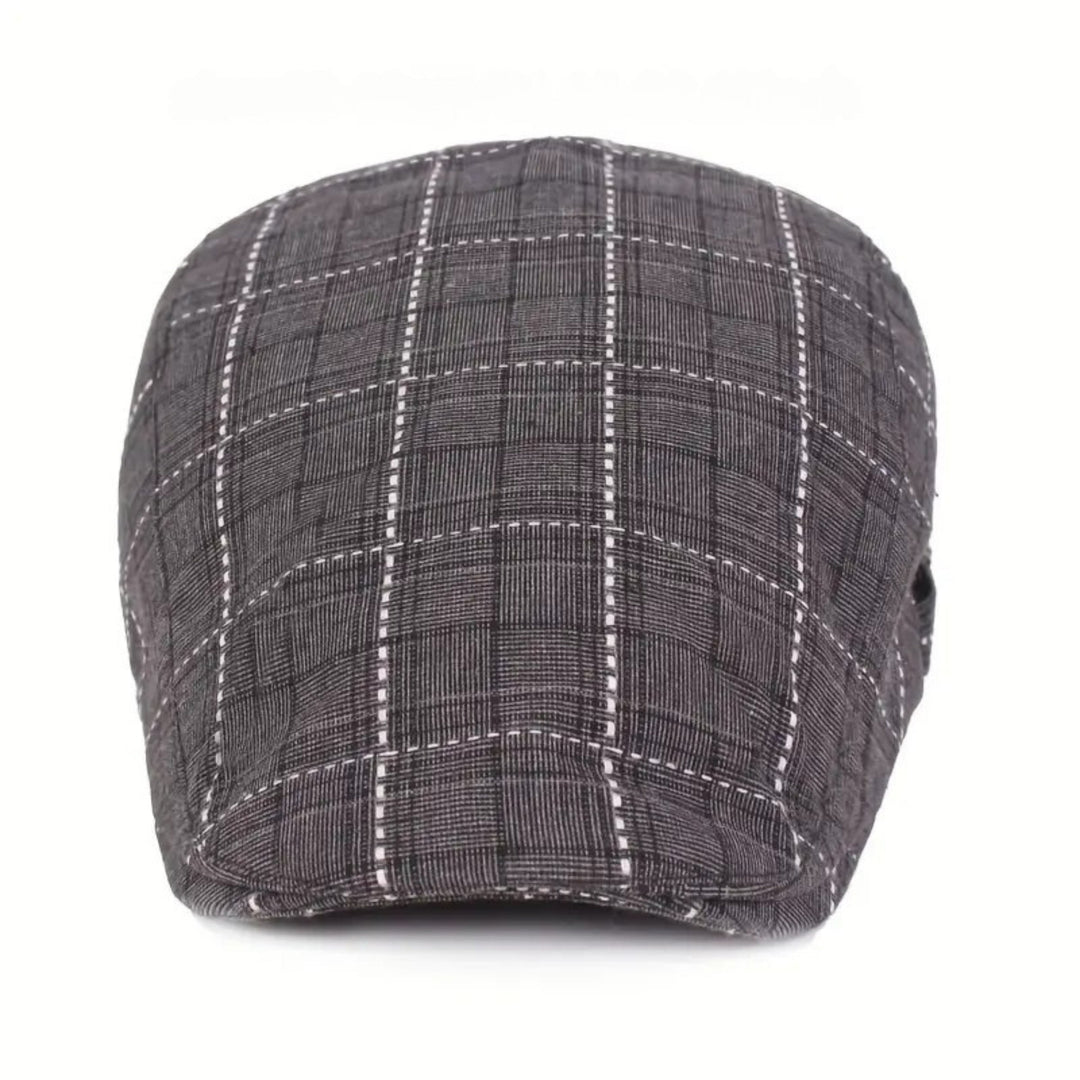 Checklyn - Stylish Check Pattern Beanie Hat
