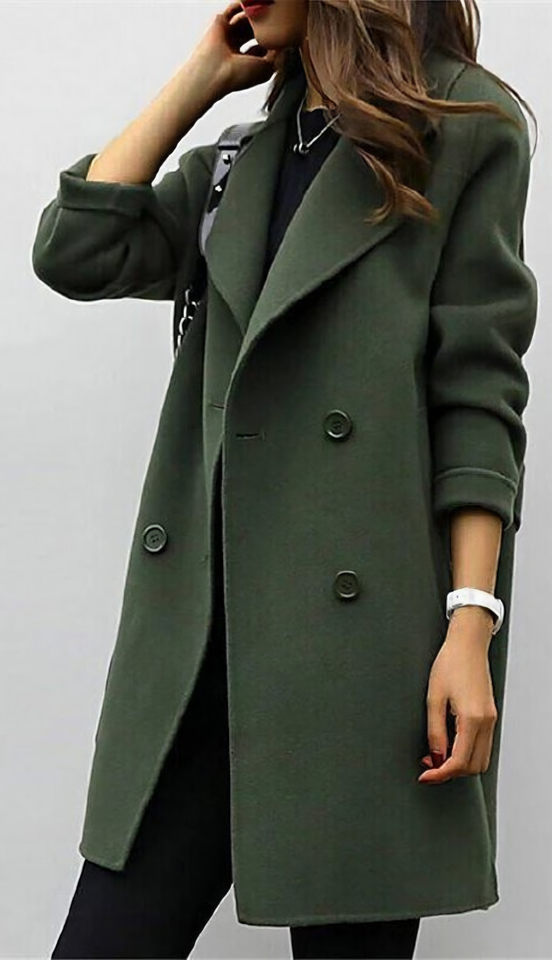 Katherene - Long Trench Coat