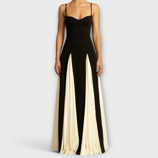 Kaethe - Elegant Backless Maxi Dress