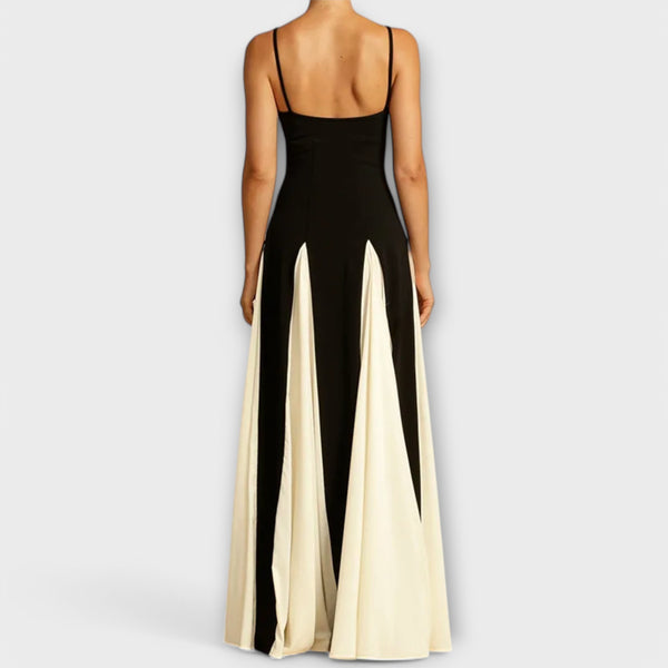 Kaethe - Elegant Backless Maxi Dress