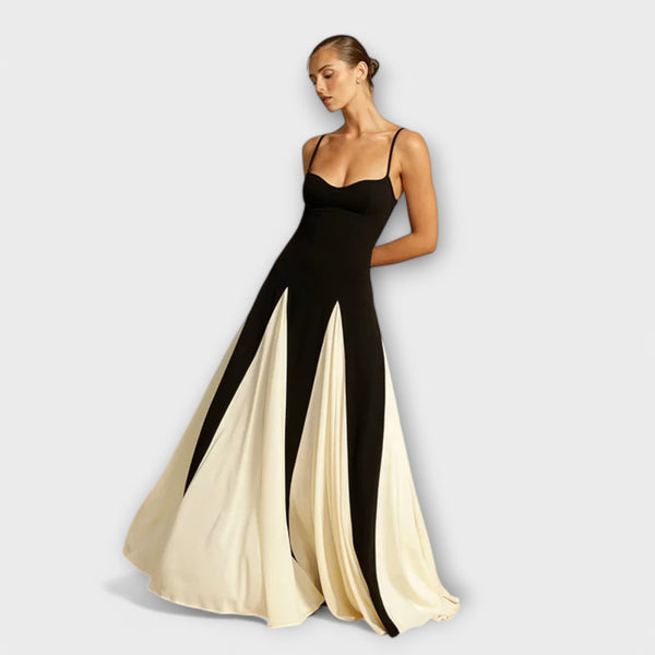 Kaethe - Elegant Backless Maxi Dress