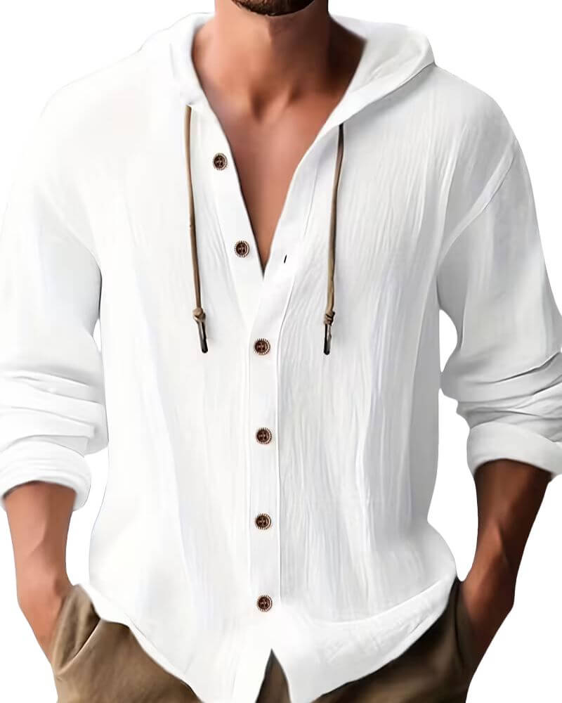 Pedreo - Long Sleeved Hooded T-Shirt