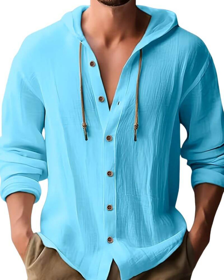 Pedreo - Long Sleeved Hooded T-Shirt