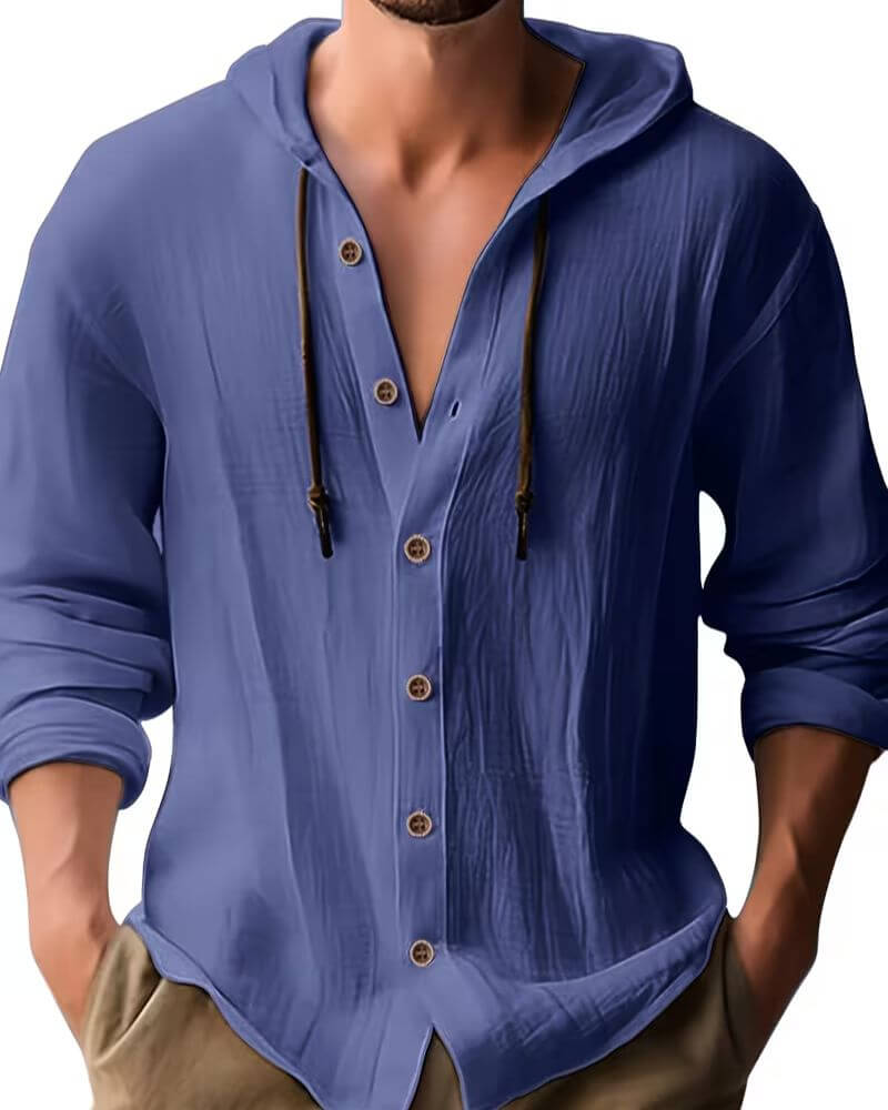 Pedreo - Long Sleeved Hooded T-Shirt