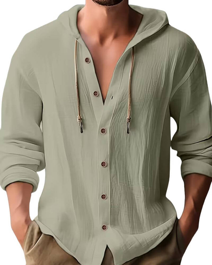 Pedreo - Long Sleeved Hooded T-Shirt