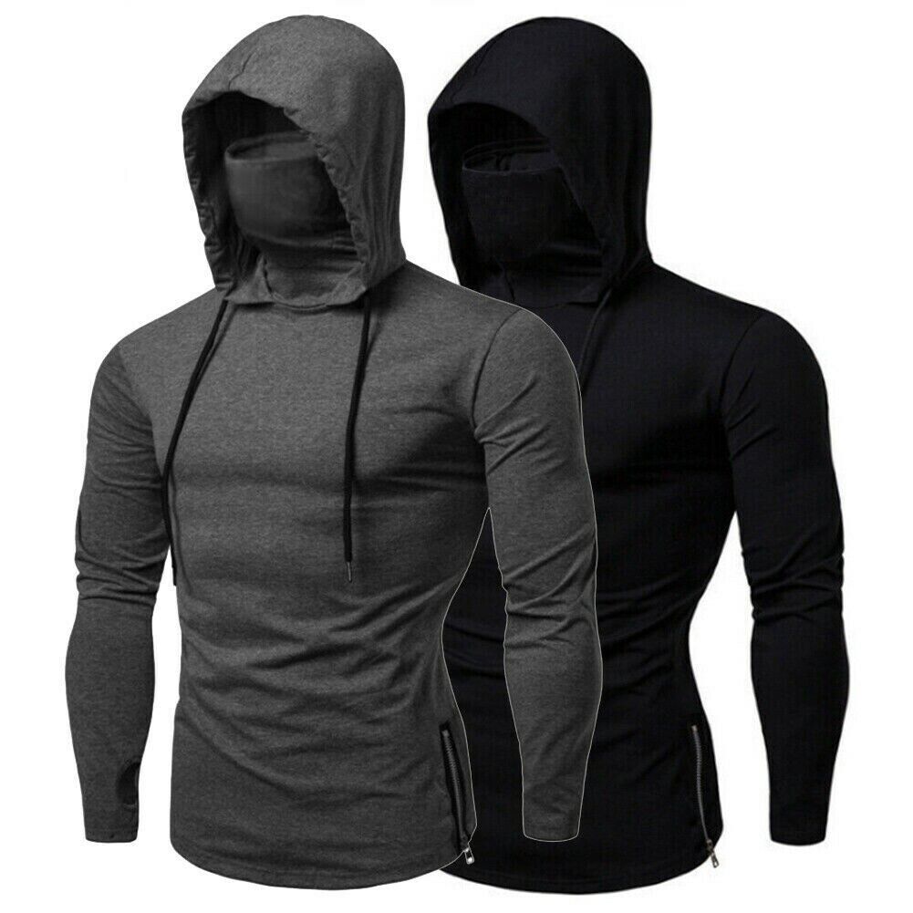 Zephyrsync - Ninja Style Hoodie With Face Mask