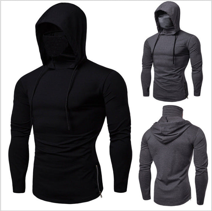 Zephyrsync - Ninja Style Hoodie With Face Mask