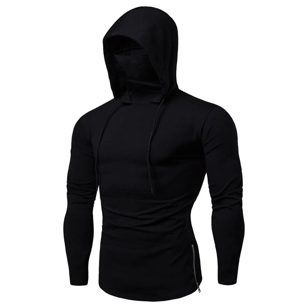 Zephyrsync - Ninja Style Hoodie With Face Mask