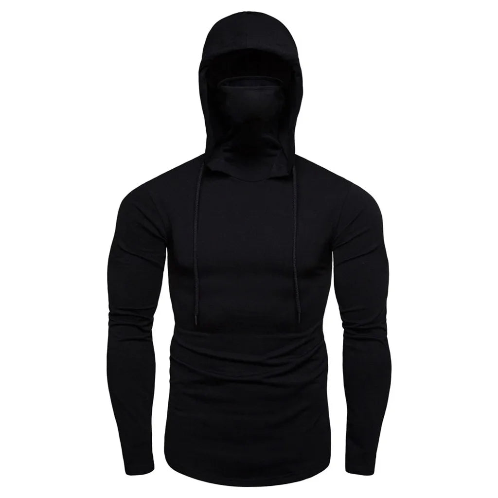 Zephyrsync - Ninja Style Hoodie With Face Mask