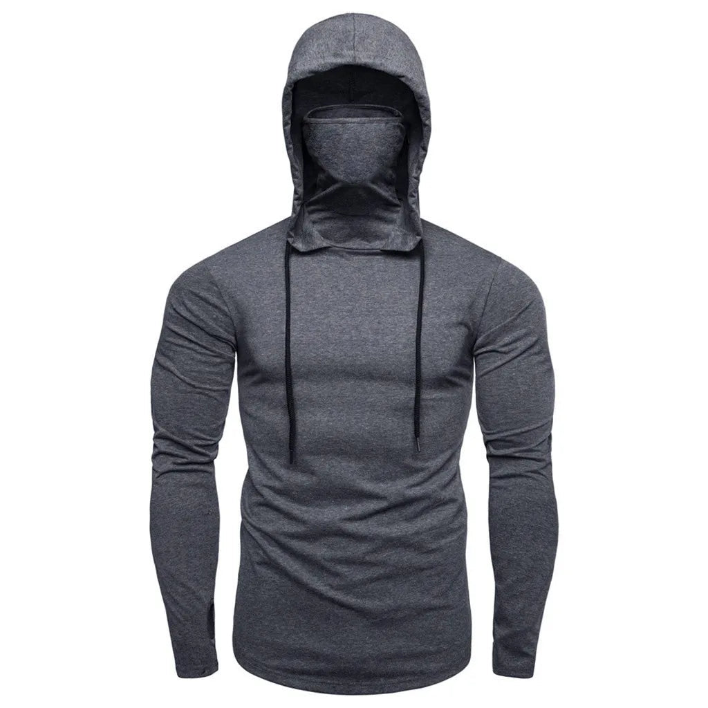 Zephyrsync - Ninja Style Hoodie With Face Mask
