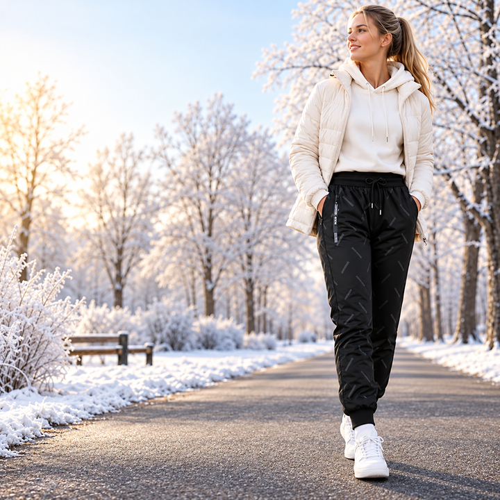 Maxiglide - Relaxed Fit Sports Pants With Sherpa Lining