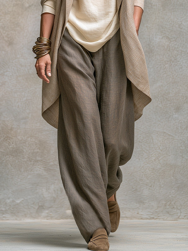 Astreessa - 3-Piece Draped Open Front Set