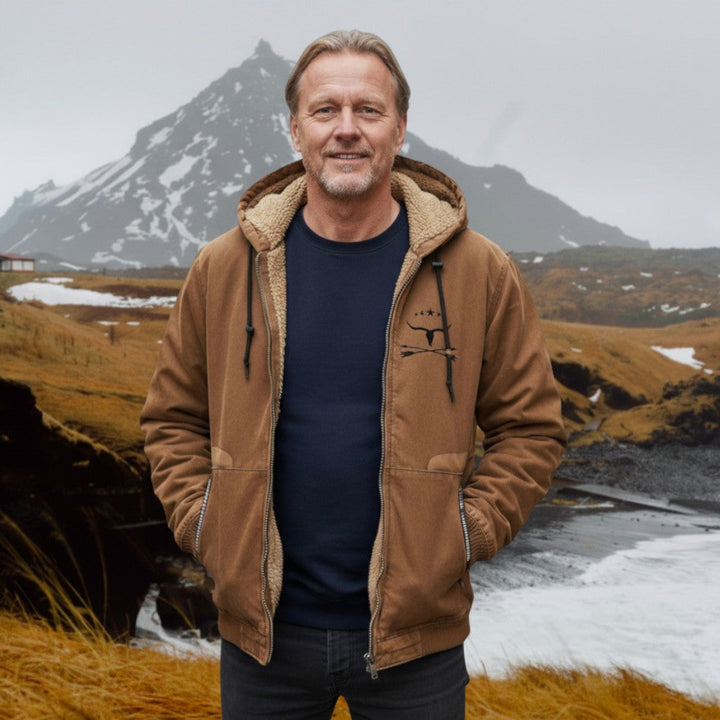 Zaliv - Stylish Hooded Barn Jacket