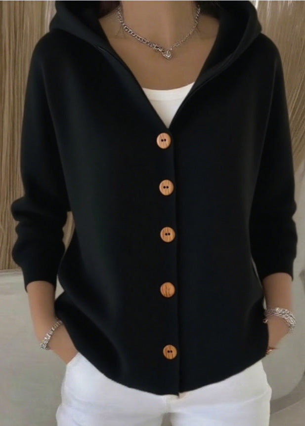 Kaley - Elegant Long Sleeve Cardigan