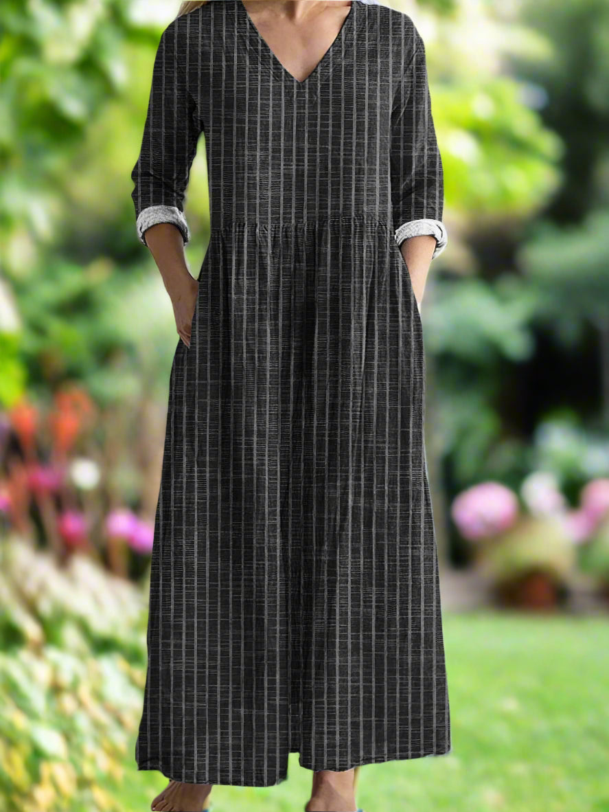 Gregoria - Casual Striped Dress