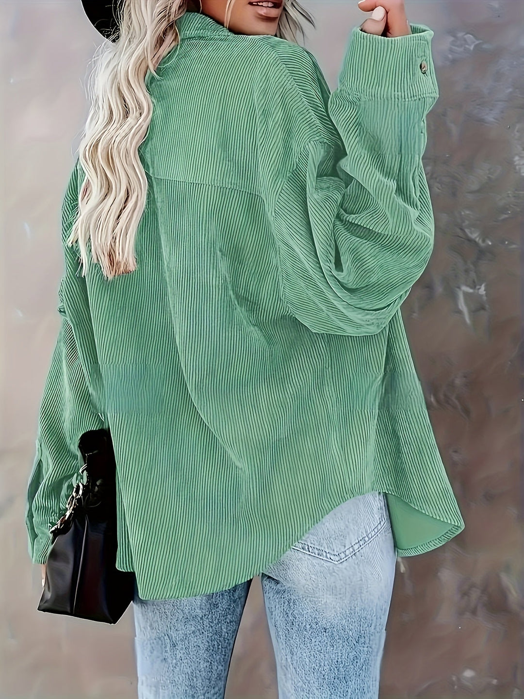 Magnius - Spring Long Sleeve Shirt With Pocket