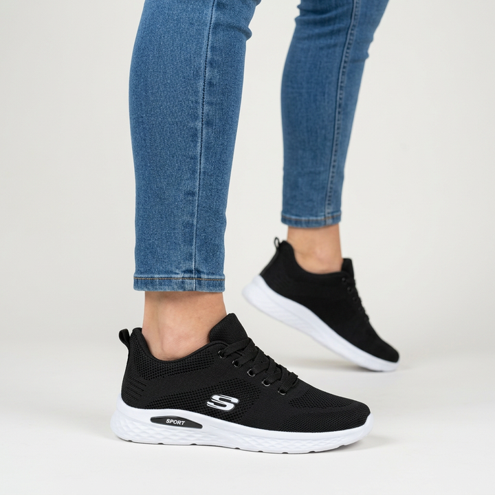 Sabrilda - Comfortable Lace Up Sneaker