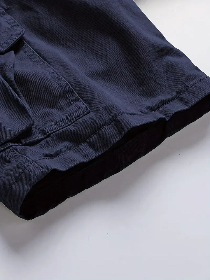 Mauro - Elegant Shorts With Multi Pockets