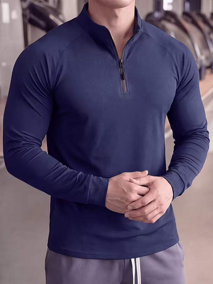 Zerdan - Half Zip Long Sleeve Sweatshirt